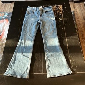 American Eagle size 4 flared jeans